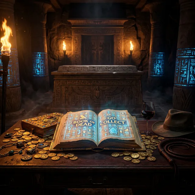 Book of Dead GO Collect (2026): O Novo Clássico com Mecânica de Moedas