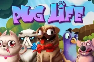 Pug Life Slot Logo