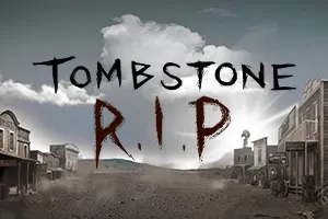 Tombstone RIP Slot Logo